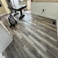 Vinyl Floor Installation - voorhees hardwood floor project by LP Flooring LLC
