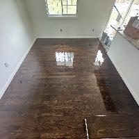 Dark Walnut - Northfield hardwood floor project by LP Flooring LLC